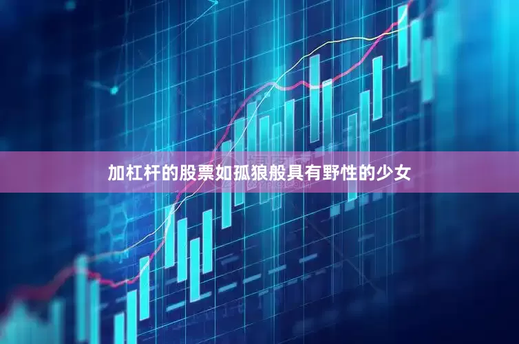 加杠杆的股票如孤狼般具有野性的少女